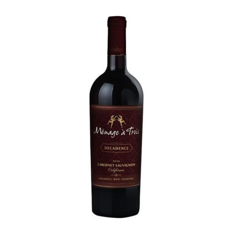 Ménage à Trois Decadence, 750 ml product packaging