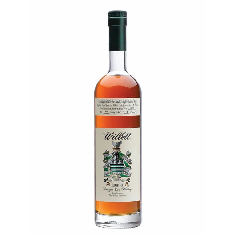 Willett Rye 4 Year, 750 ml product packaging