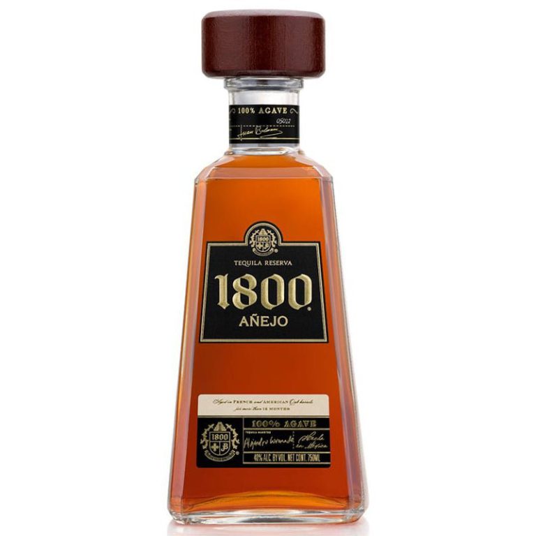 1800 Anejo, 750 ml product packaging