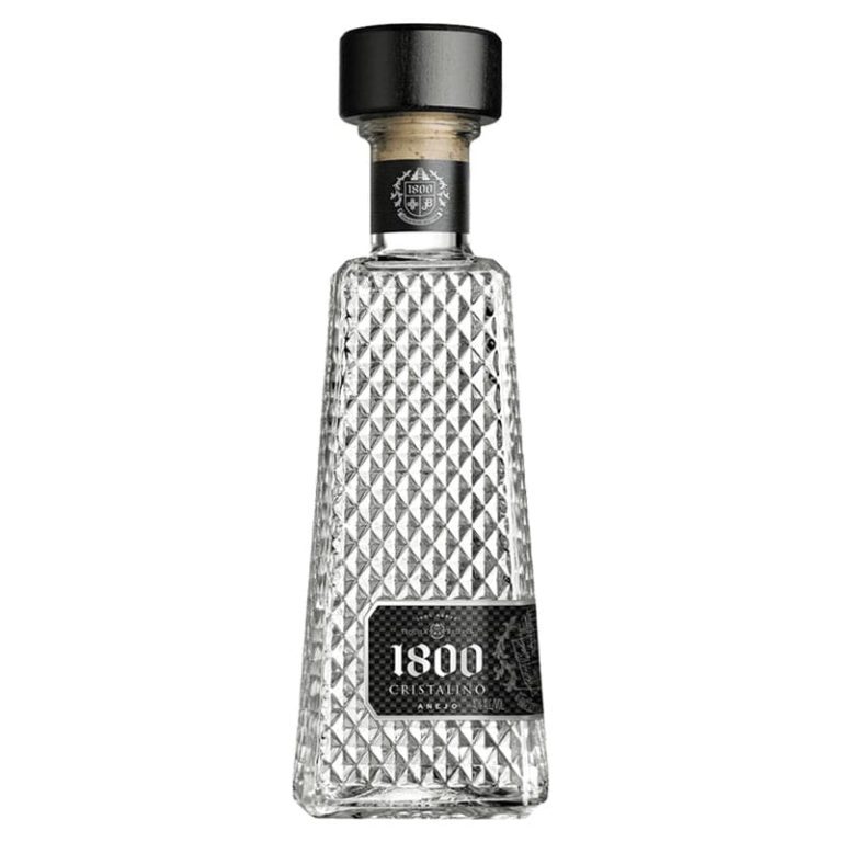 1800 Cristalino Anejo, 750 ml product packaging