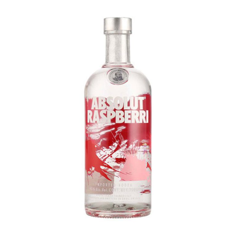 Absolut Raspberri Vodka, 750 ml product packaging