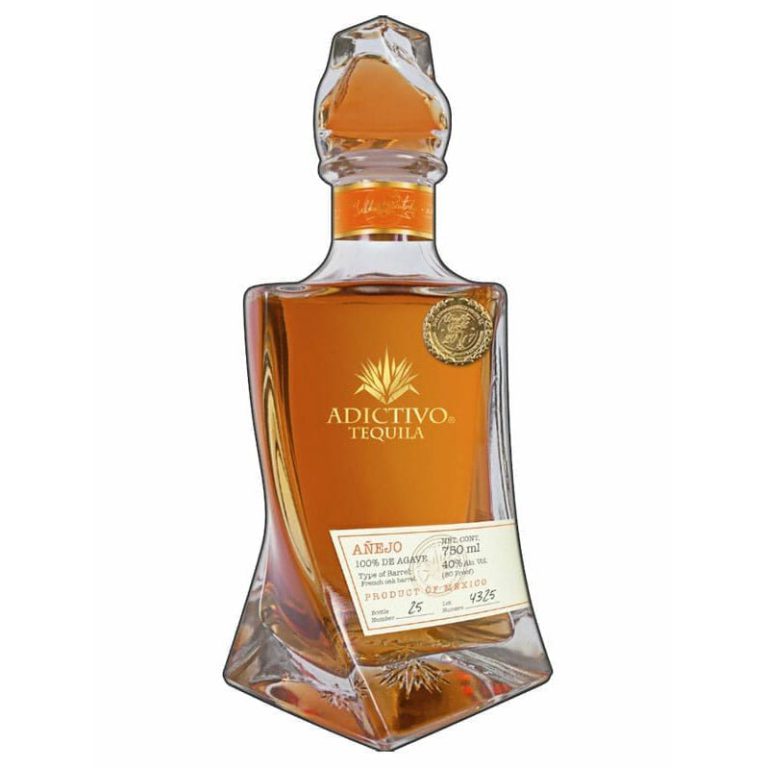 Adictivo Anejo, 750 ml product packaging