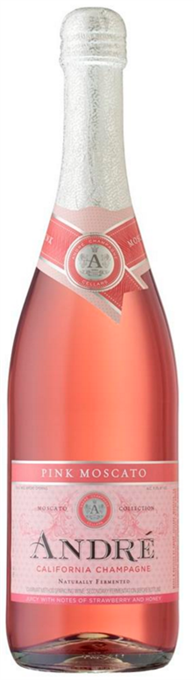 Andre Pink Moscato, 750 ml, Single package