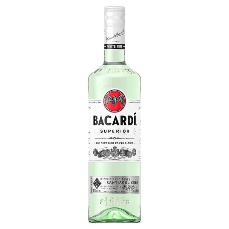Bacardi Superior, 750 ml product packaging