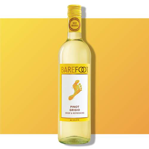 Barefoot Pinot Grigio, 750 ml bottle