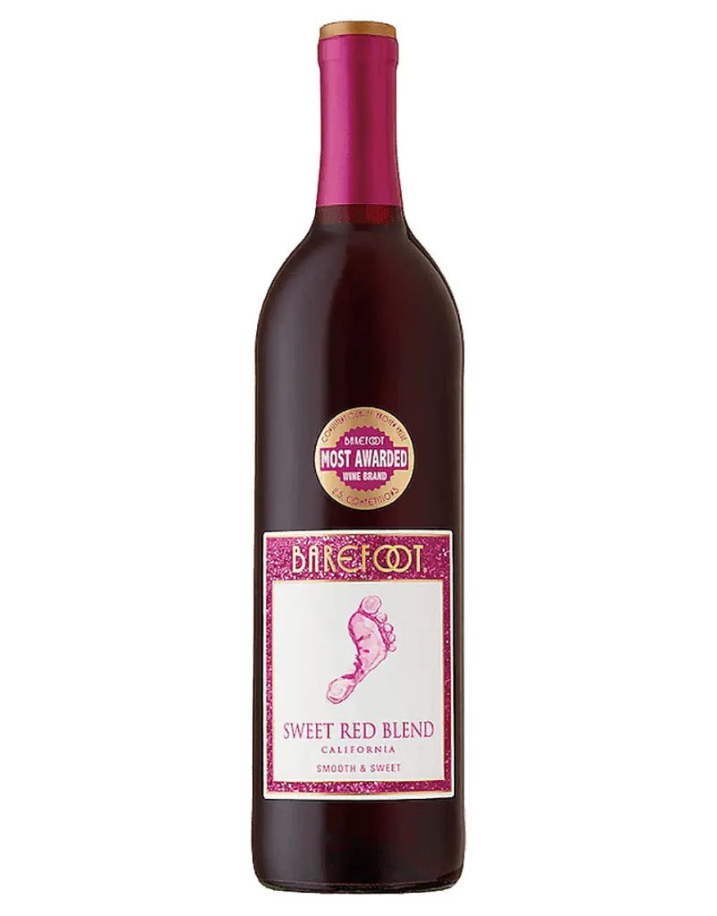 Barefoot Sweet Red, 750 ml product packaging