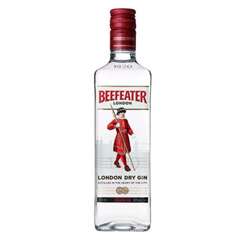 Beefeater London Dry Gin, 750 ml product packaging