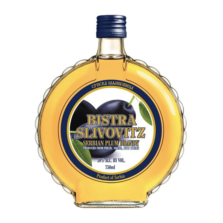 Bistra Slivovitz, 750 ml product packaging