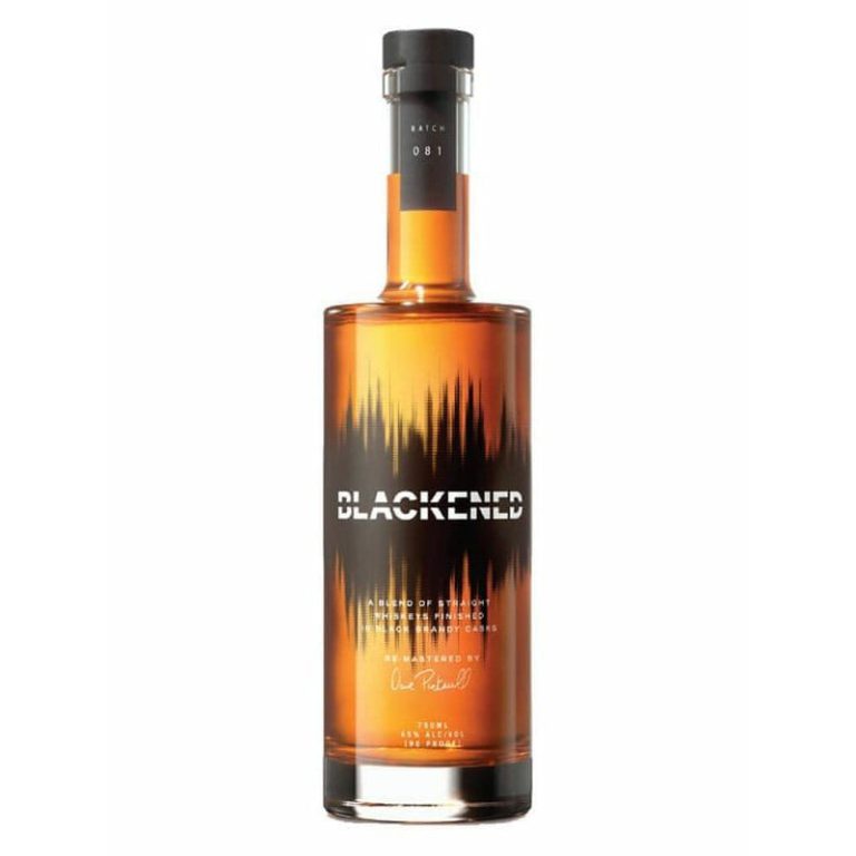 Blackened Whiskey, 750 ml product packaging