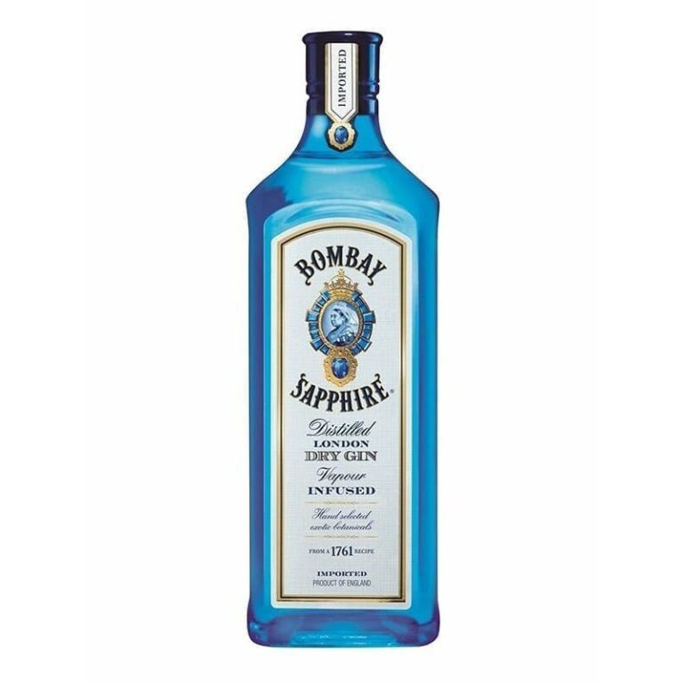 Bombay Sapphire Gin, 750 ml product packaging