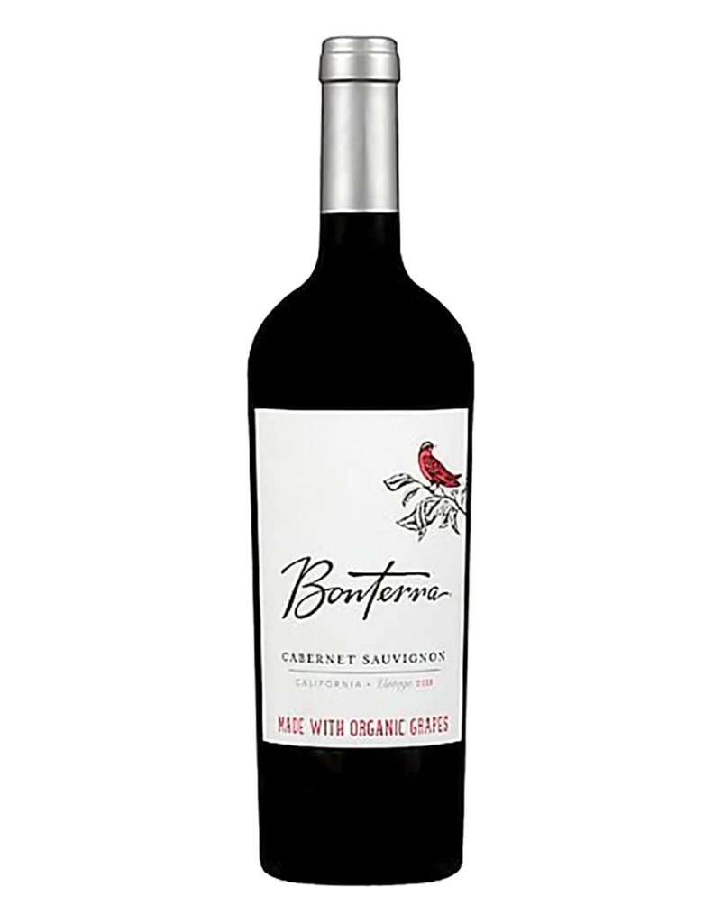 Bonterra Cabernet Sauvignon, 750 ml product packaging