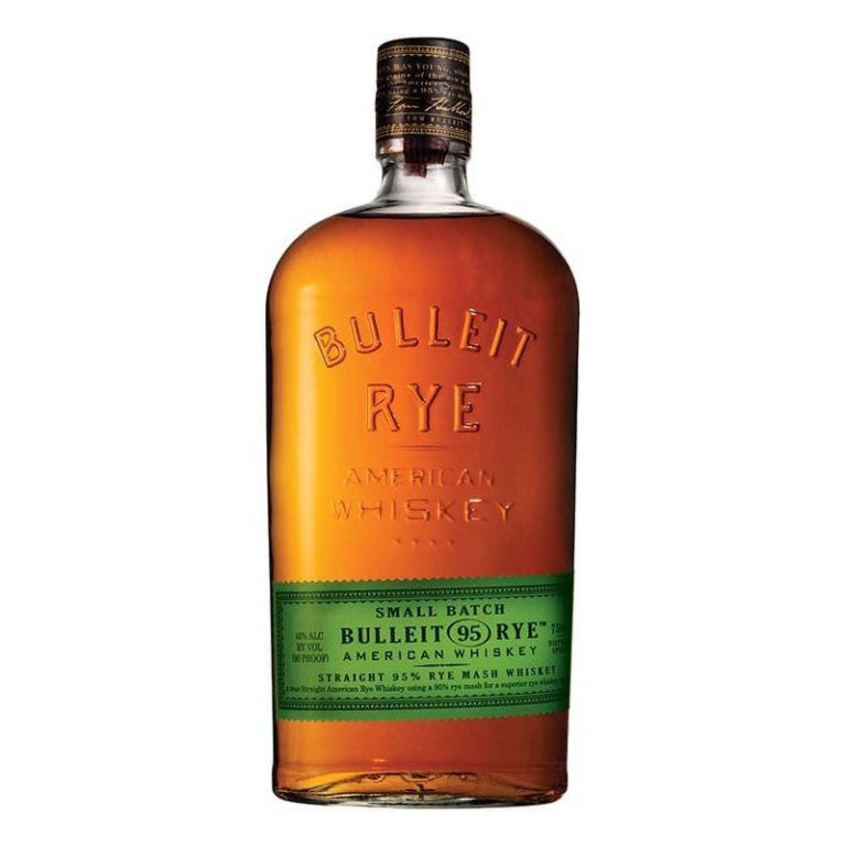Bulleit Rye, 750 ml product packaging