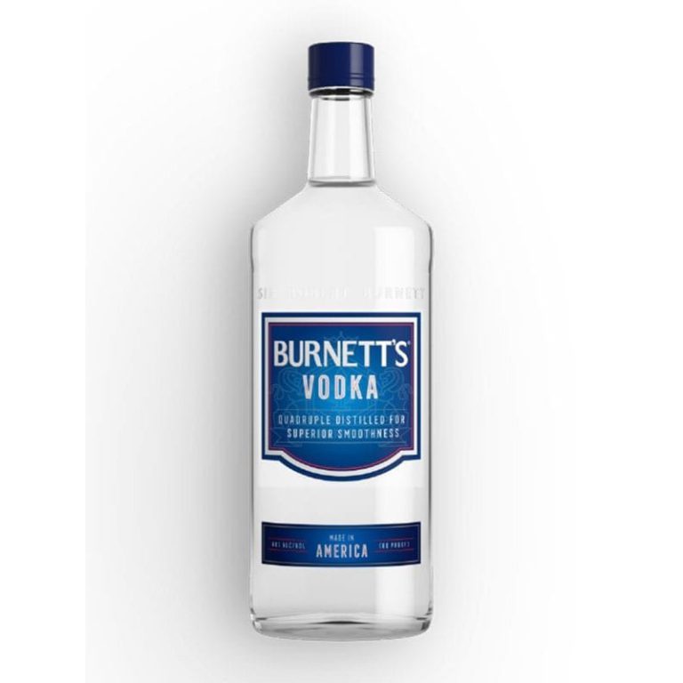 Burnett's Vodka, 750 ml product packaging
