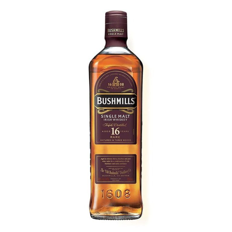 Bushmills Malt 16 Year, 750 ml product packaging