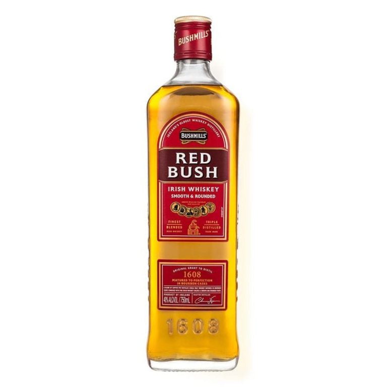 Bushmills Red Bush Irish, 750 ml product packaging