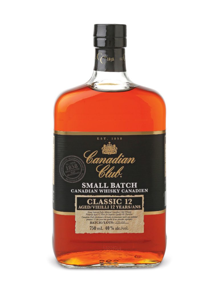 Canadian Club Classic 12 Year 750 ml bottle