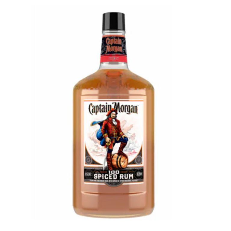 Captain Morgan 100 Proof, 1.75 L product packaging