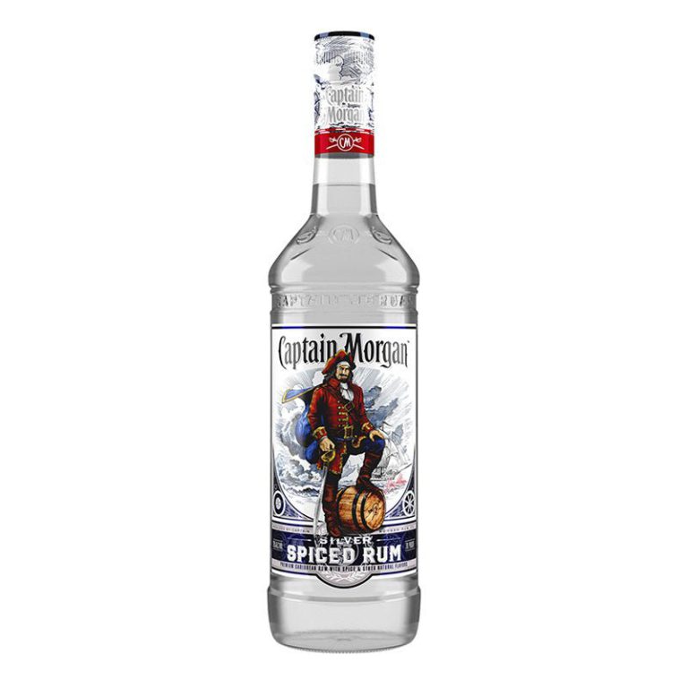 Captain Morgan Silver, 750 ml product packaging