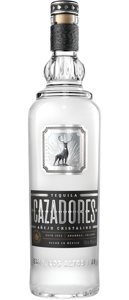 Cazadores Añejo Cristalino Tequila, 750 ml bottle