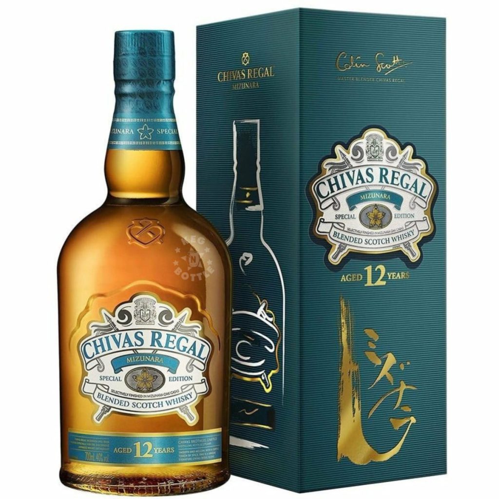 Chivas Regal Mizunara Scotch Whisky, 750 ml, Single package
