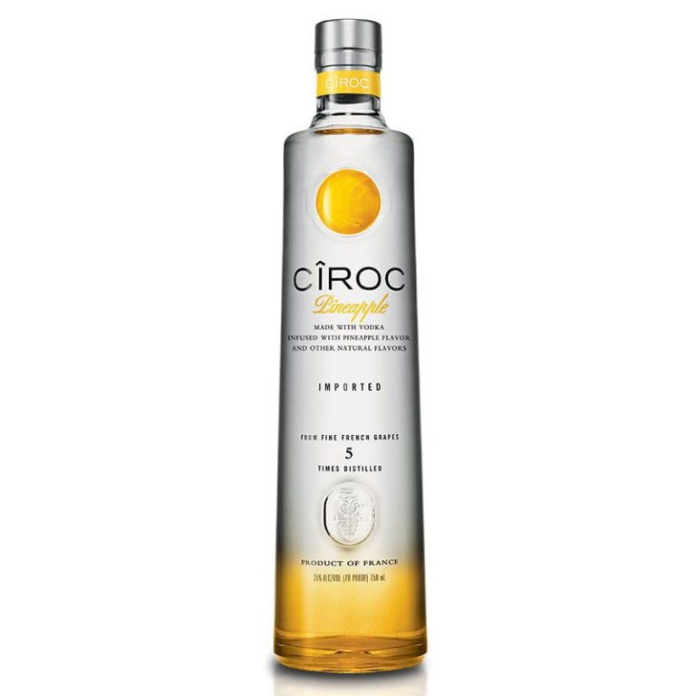 Cîroc Pineapple Vodka, 750 ml product packaging