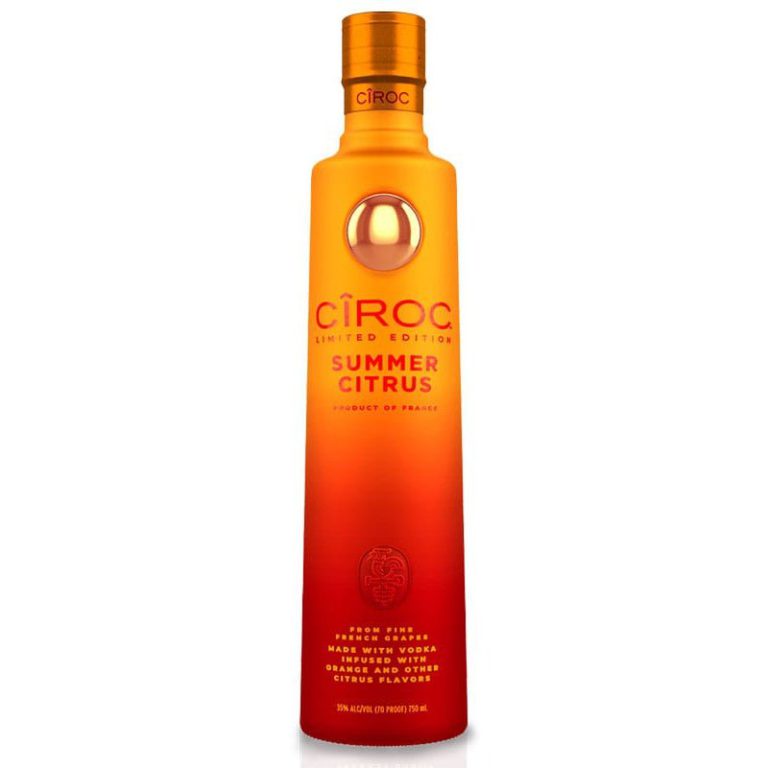 Cîroc Summer Citrus Vodka, 750 ml product packaging