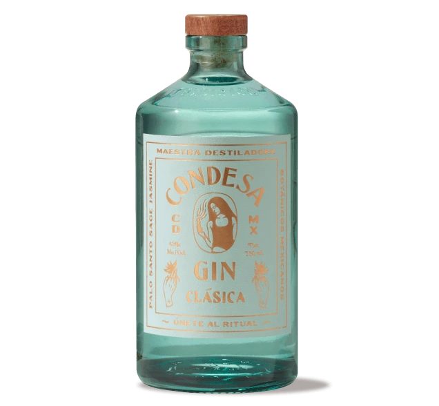 Condesa Gin Clásica, 750 ml bottle