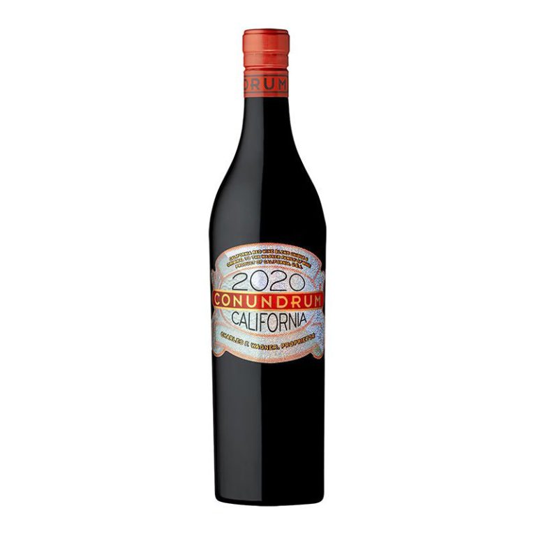 Conundrum Red, 750 ml product packaging