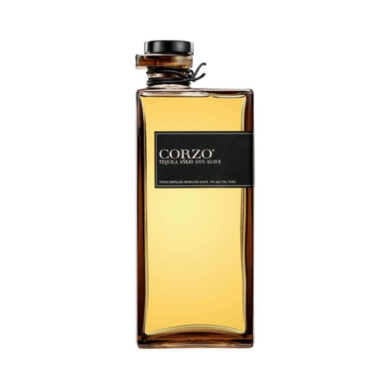 Corzo Anejo, 750 ml product packaging
