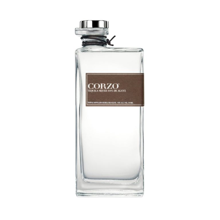 Corzo Silver, 750 ml product packaging