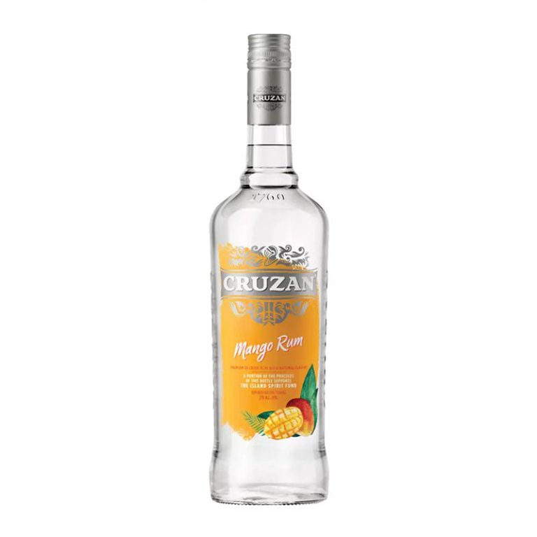 Cruzan Mango Rum, 750 ml product packaging
