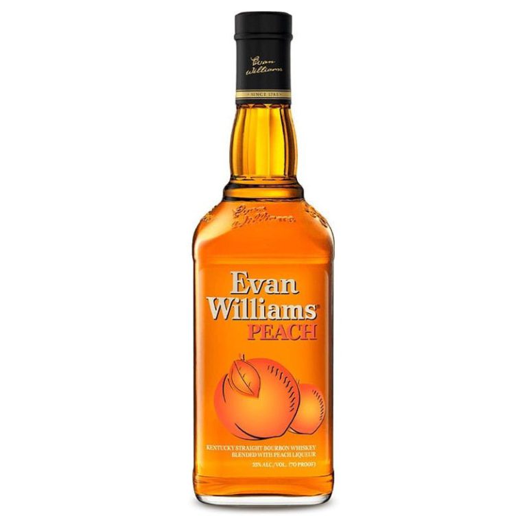 Evan Williams Peach, 750 ml product packaging