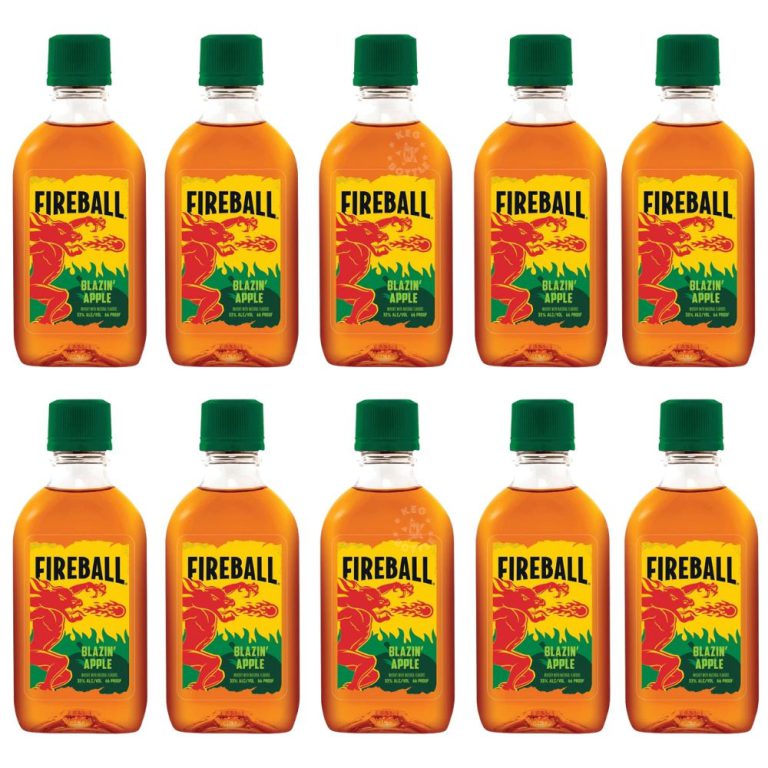 Fireball Apple, 50 ml, 10-Pack package