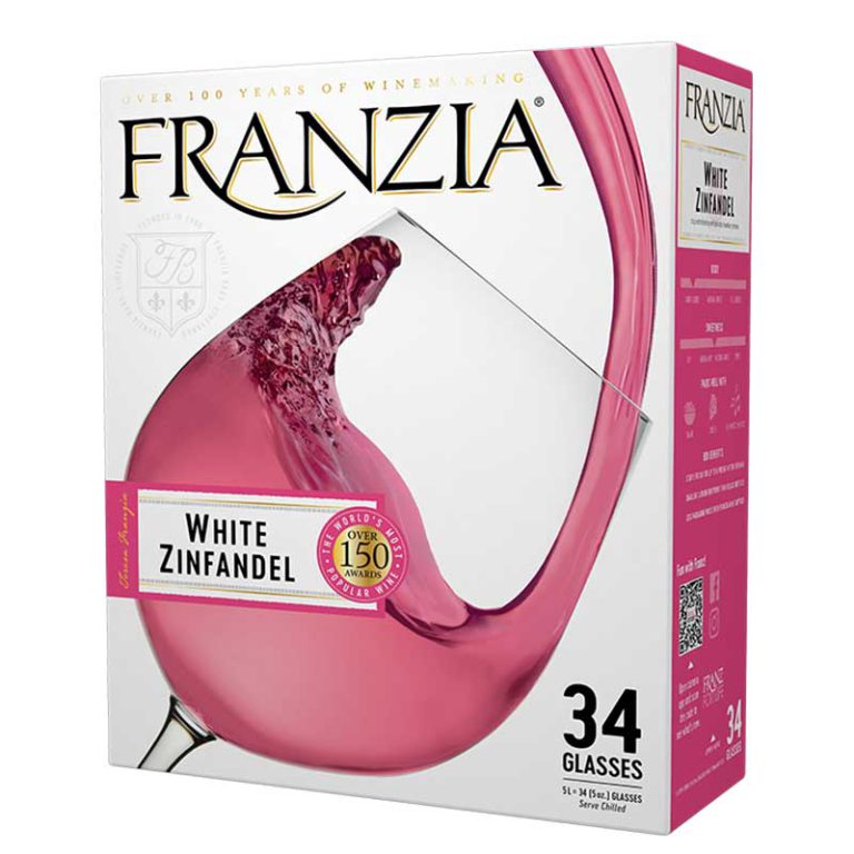 Franzia White Zinfandel, 5 L product packaging