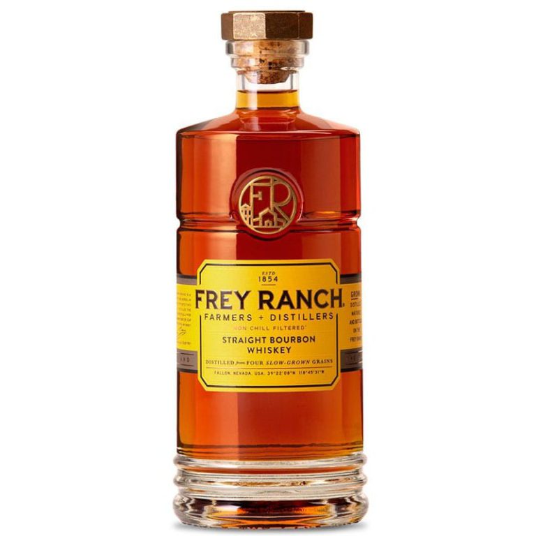 Frey Ranch Straight Bourbon Whiskey, 750 ml product packaging