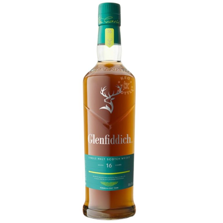 Glenfiddich 16 Year Aston Martin F1 Single Malt Scotch, 750 ml product packaging