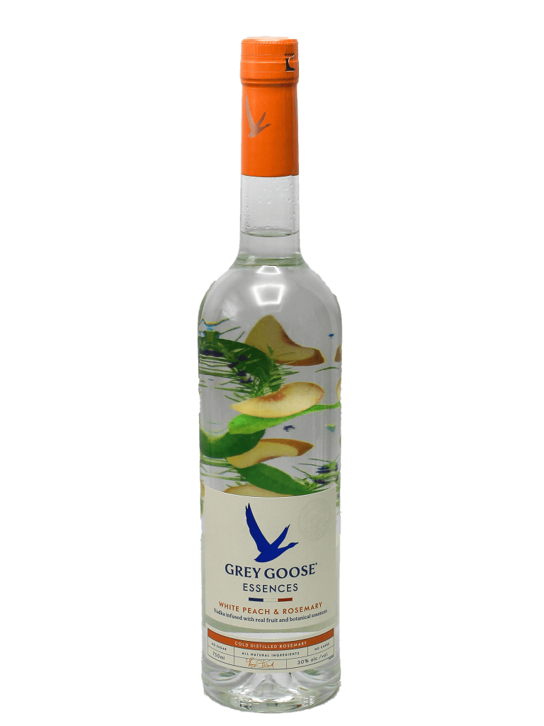 Grey Goose Essences White Peach & Rosemary, 750 ml product packaging