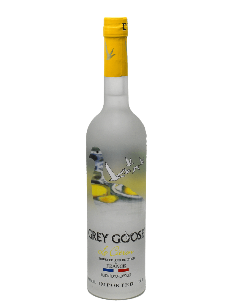 Grey Goose Le Citron Flavored Vodka, 750 ml product packaging