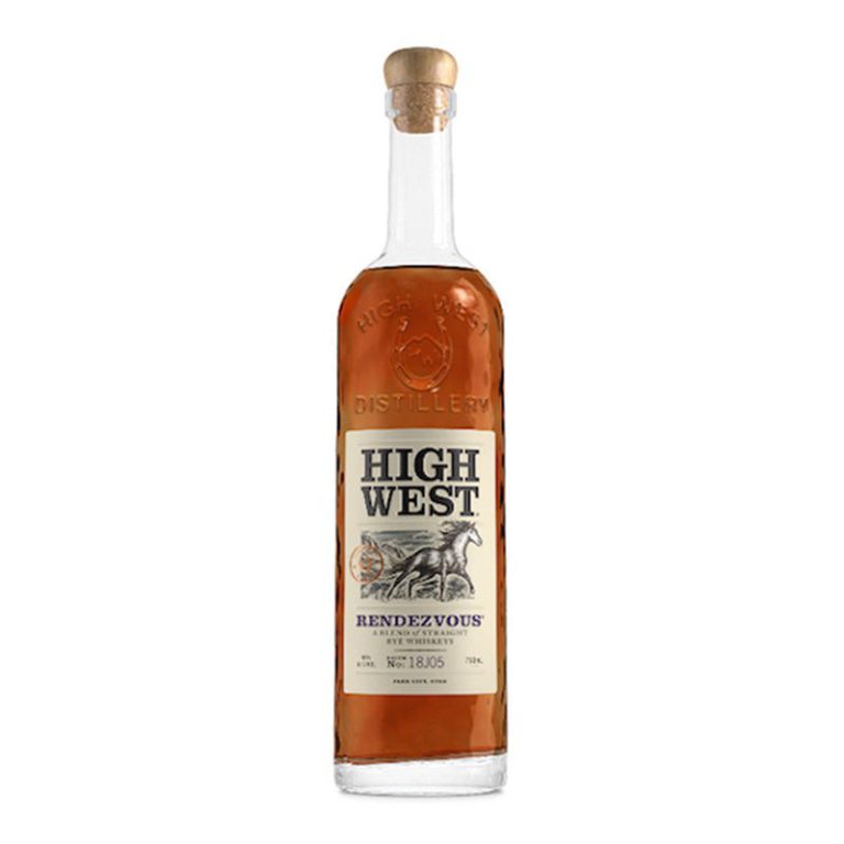 High West Rendezvous Rye, 750 ml product packaging