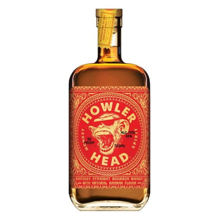 Howler Head Banana Whiskey, 750 ml product packaging