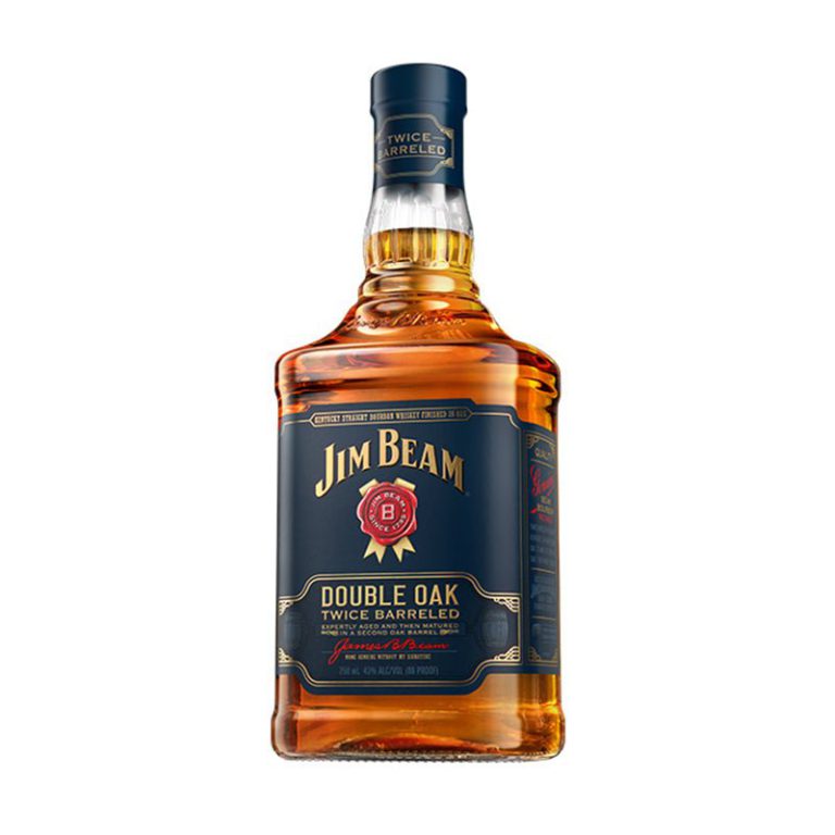 Jim Beam Double Oak Bourbon, 750 ml product packaging