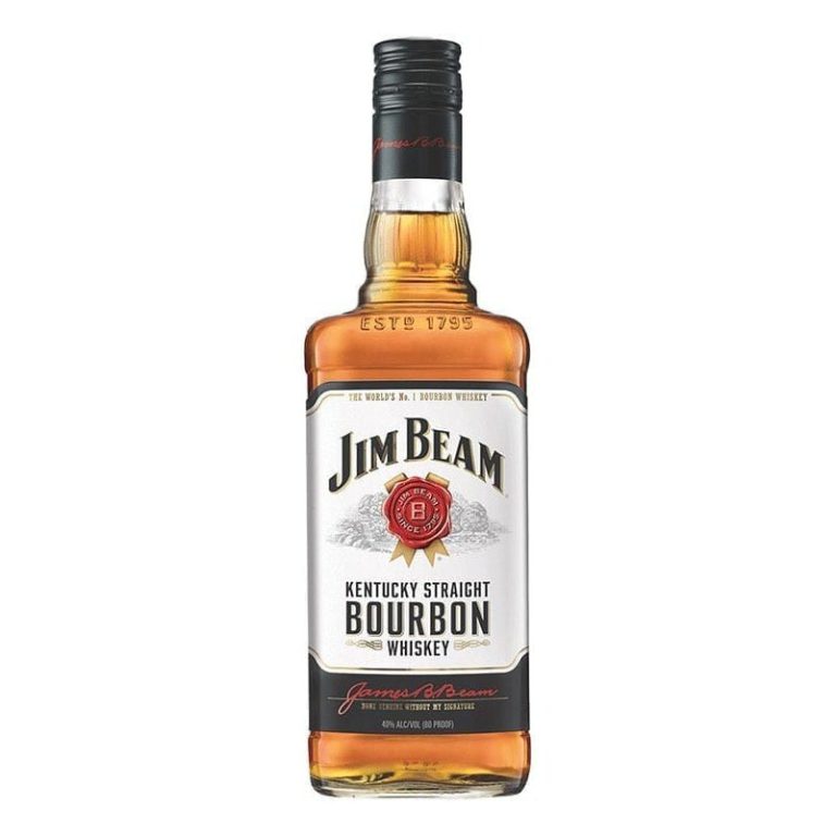 Jim Beam Kentucky Straight Bourbon Whiskey, 750 ml product packaging