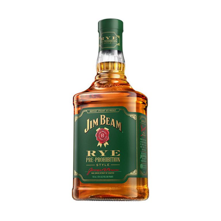 Jim Beam Kentucky Straight Rye Whiskey, 750 ml product packaging