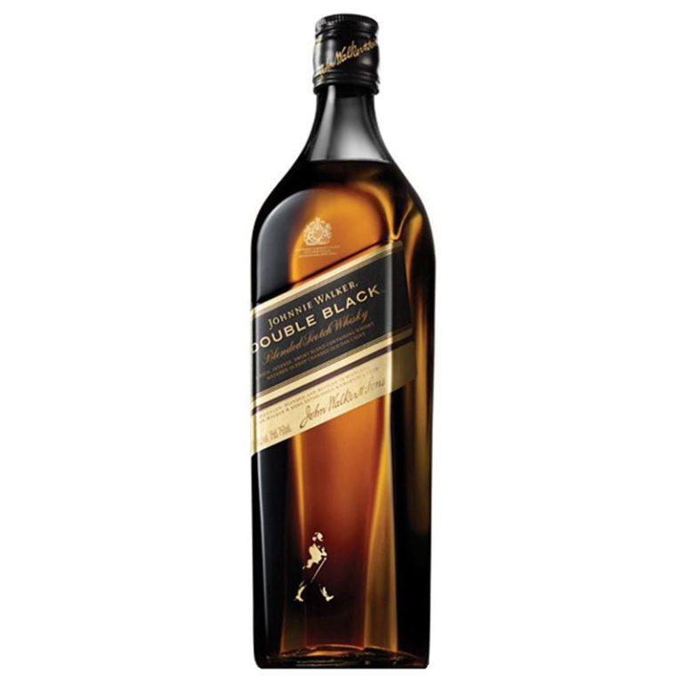 Johnnie Walker Double Black Blended Scotch Whisky, 750 ml product packaging
