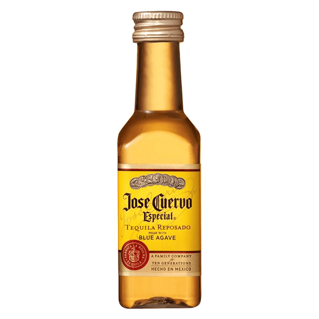 Jose Cuervo Especial Gold Tequila, 50 ml product packaging