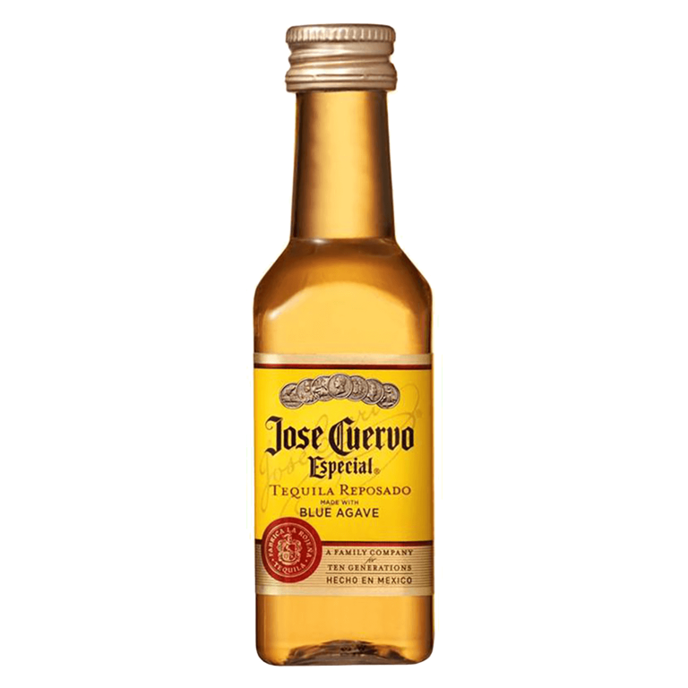 Jose Cuervo Especial Gold Tequila, 50 ml product packaging
