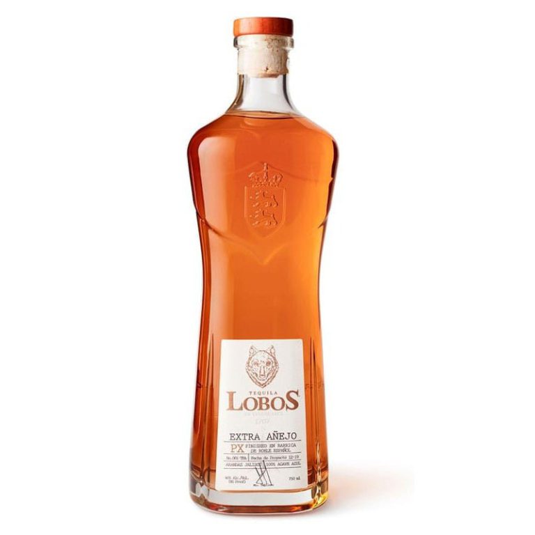 Lobos 1707 Extra Anejo, 750 ml product packaging