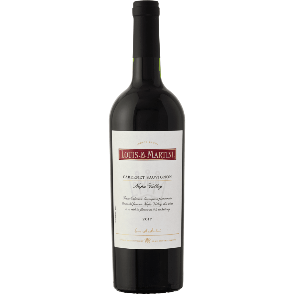 Louis Martini Napa Cabernet, 750 ml product packaging