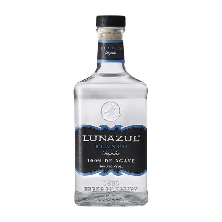 Lunazul Blanco, 750 ml product packaging