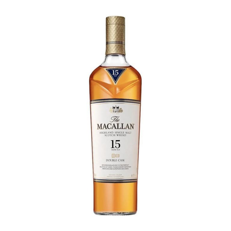 Macallan 15 Year Double Cask, 750 ml product packaging